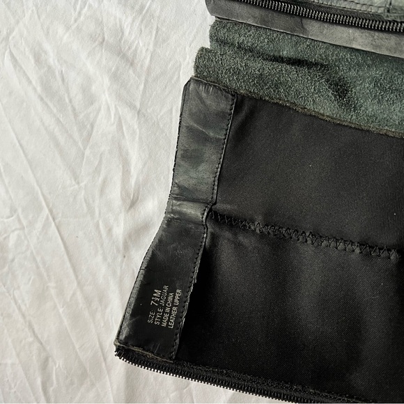 True Vintage buckle boots, tall buckle boots. Genuine leather buckle boots - Picture 6 of 6